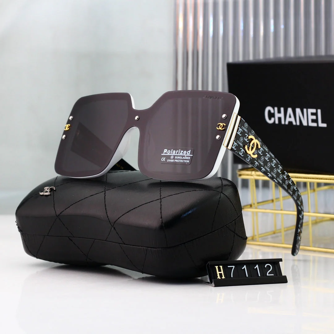 Retro flower leg large frame sunglasses