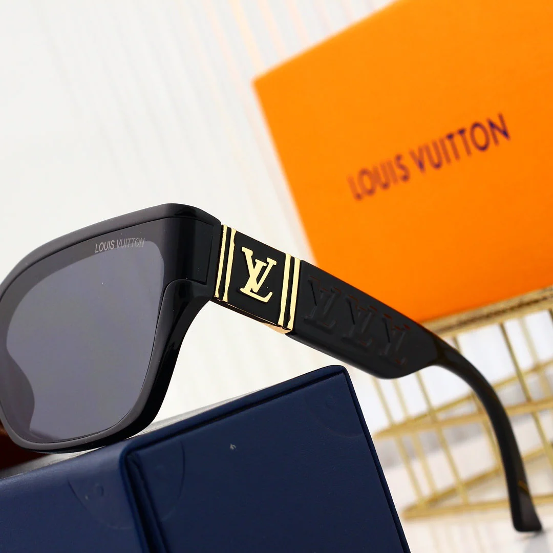 Trendy square frame UV protection glasses