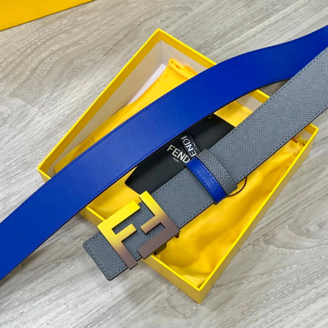 Double-sided calfskin belt width 40MM