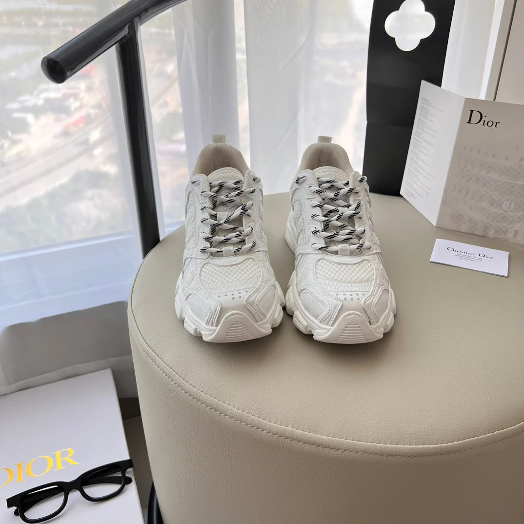 Heavy industry retro leather dad shoes/sneakers