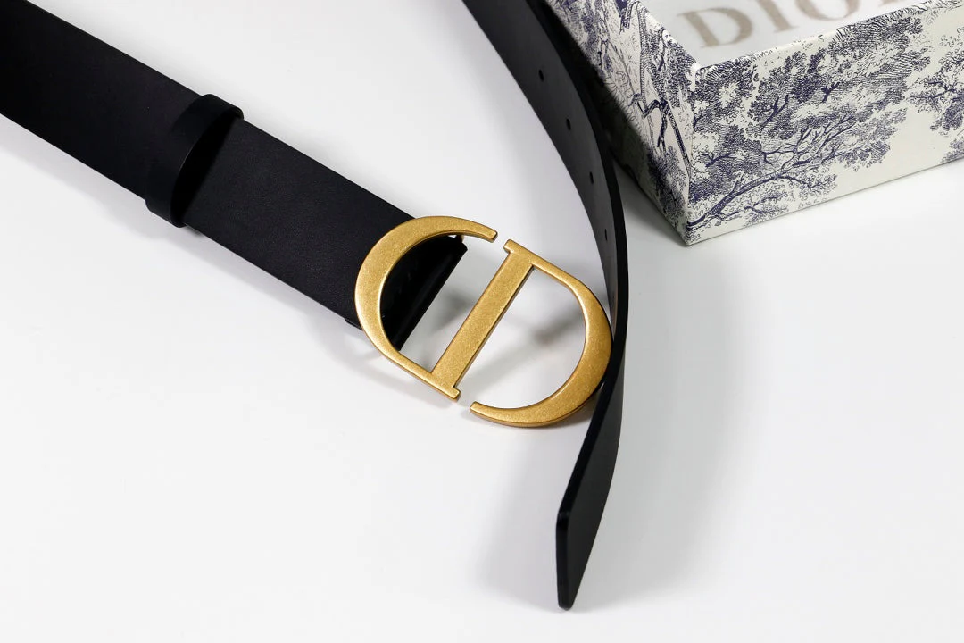 Soft grained calfskin belt Width 3.5CM