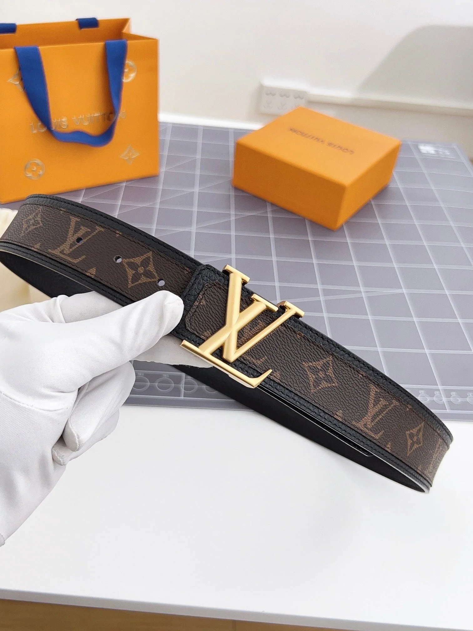 Men's belt 316 steel buckle