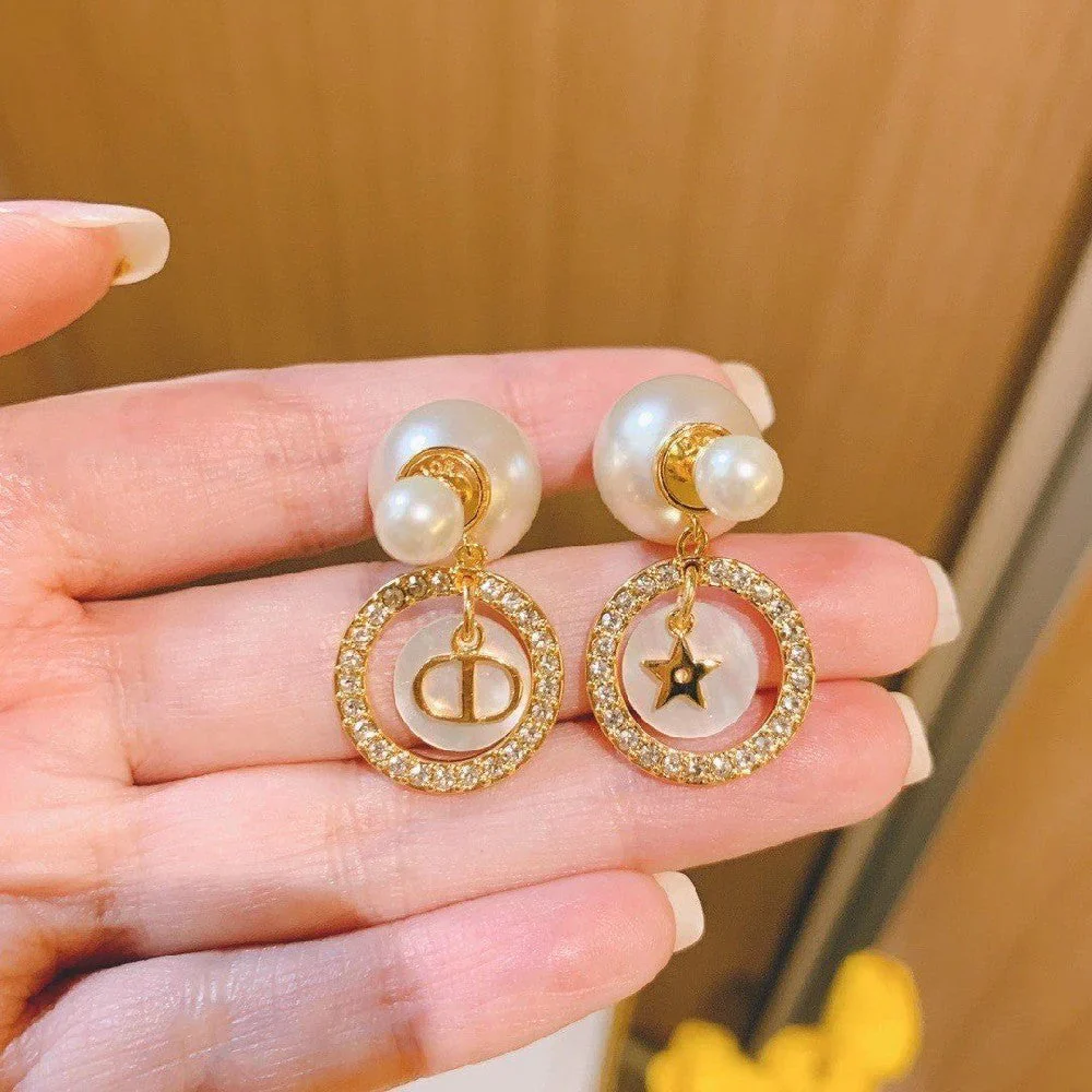 Vintage Pearl Drop Earrings