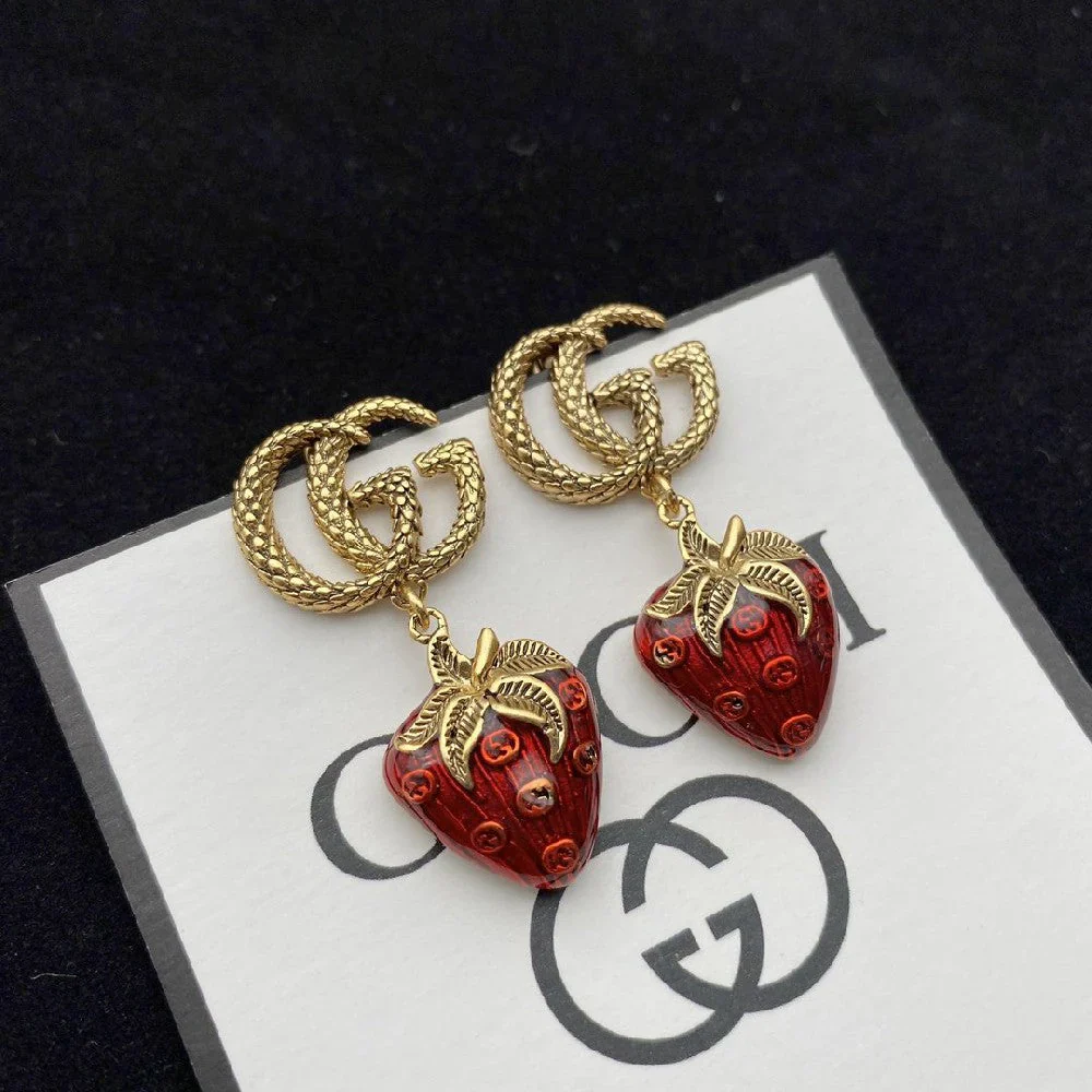 Strawberry Stud Earrings
