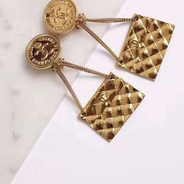 Golden Vintage Earrings