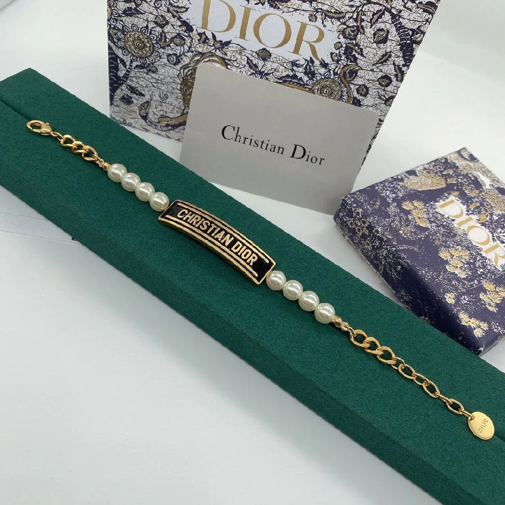 Pearl Charm Bracelet