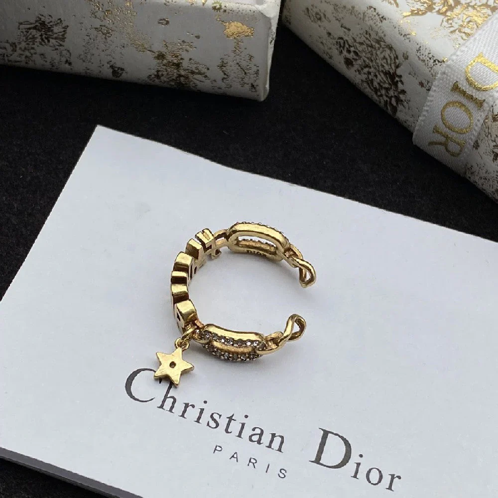 Trendy Open Star Ring