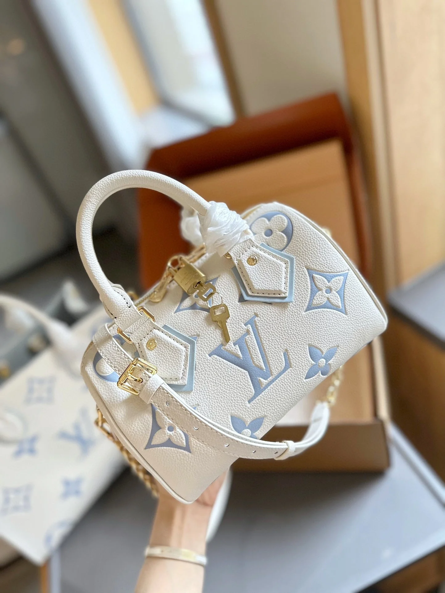 New new color elephant gray pillow bag