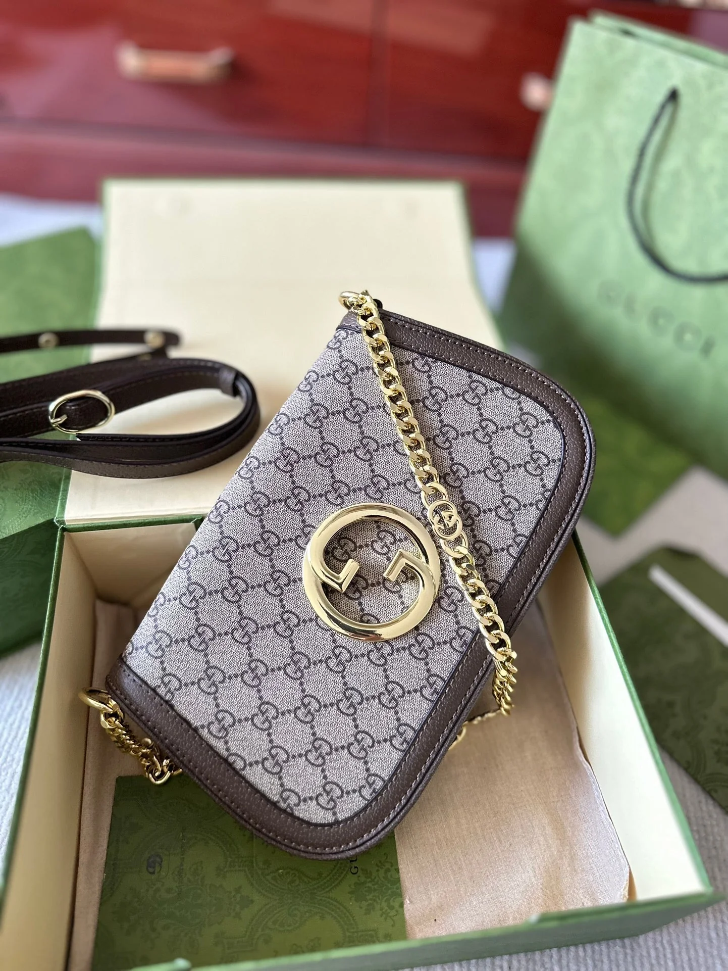 Classic and Vintage Flap Shoulder Bag