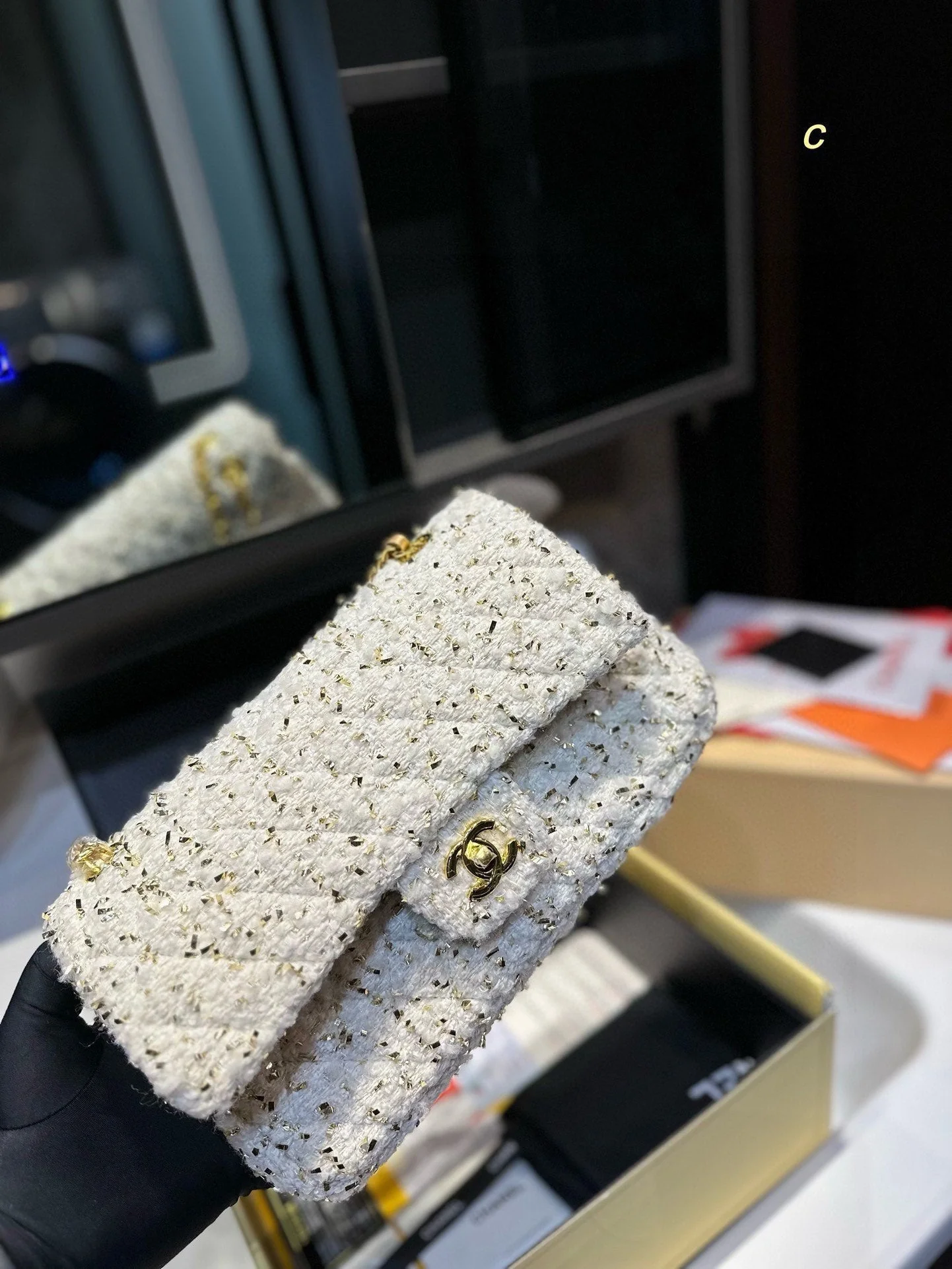 Classic high-end fashion CF bag