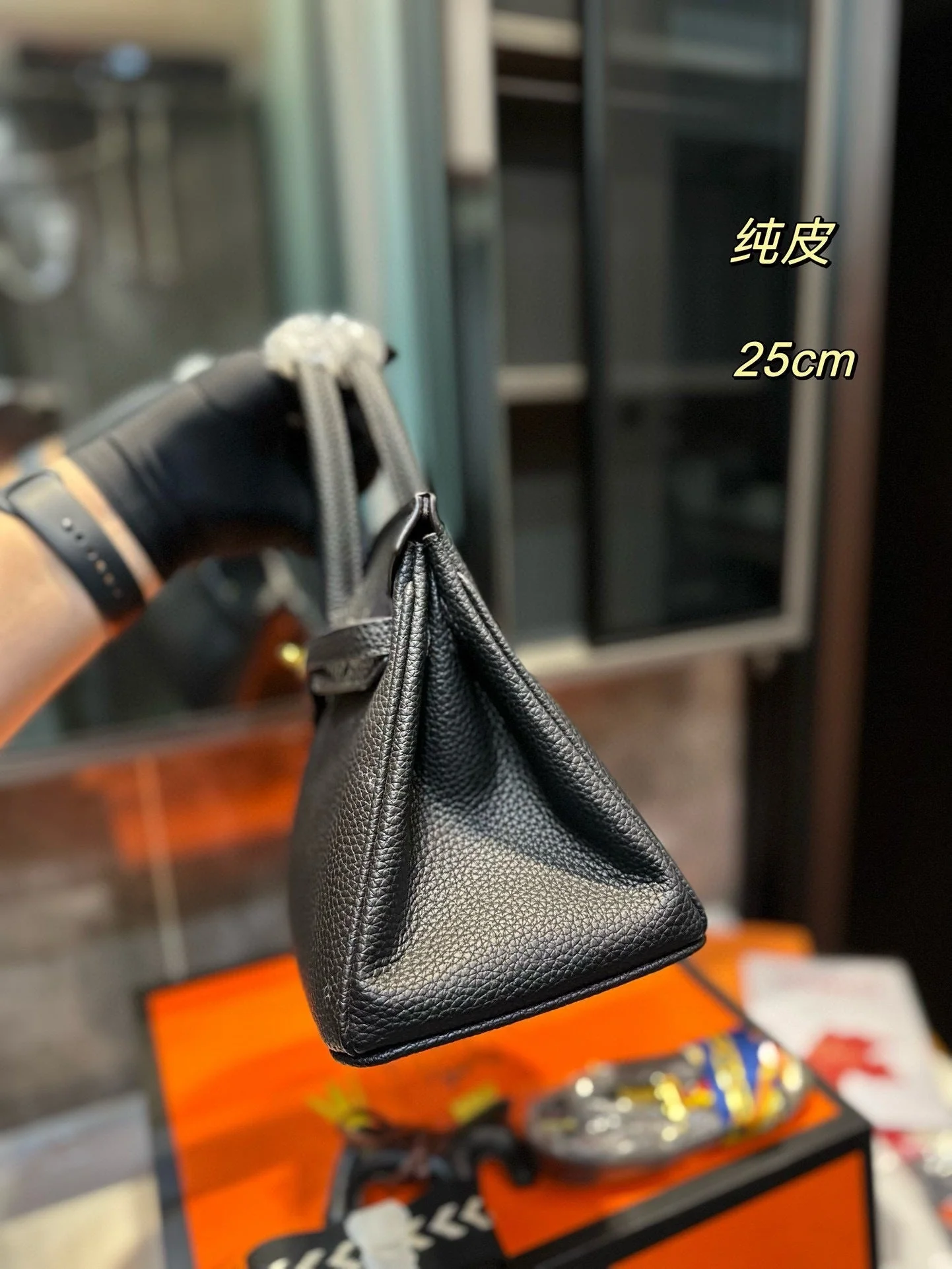 2 shoulder strap platinum bag