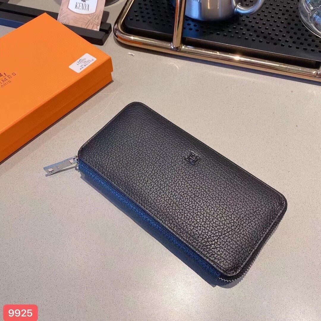 Cowhide wallet size 21x10