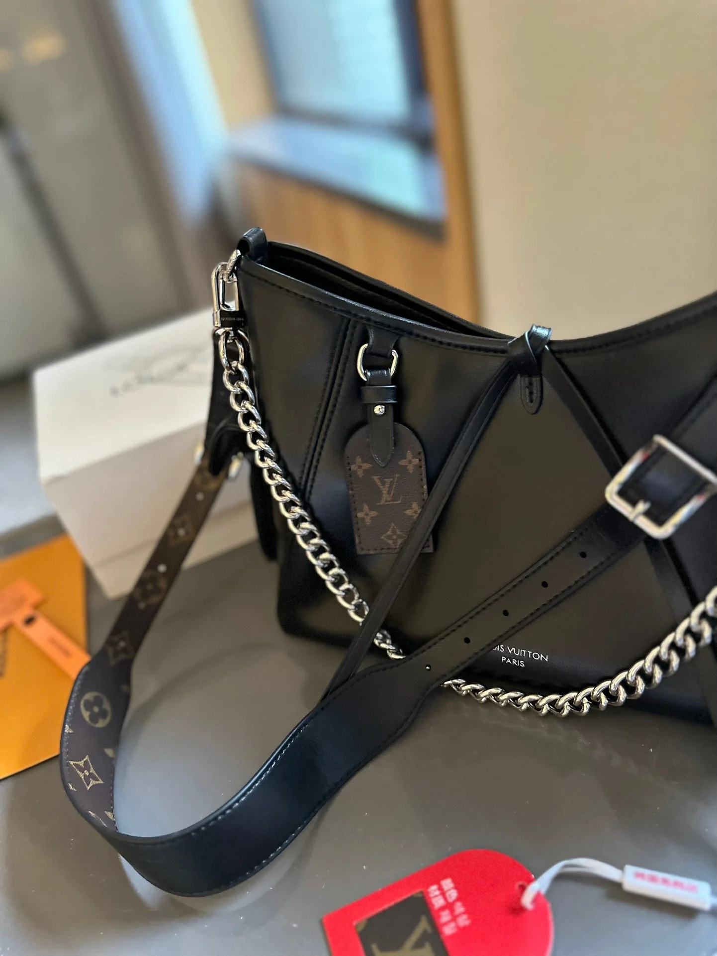 New fashion black warrior shoulder bag