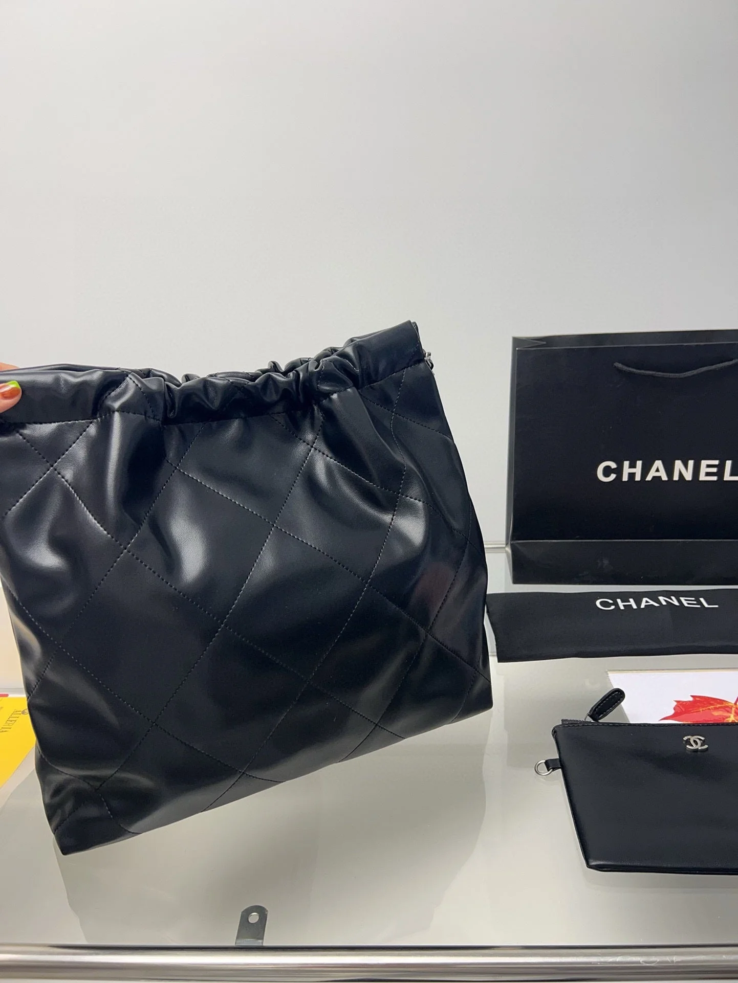 Fashionable classic sheepskin pattern garbage bag