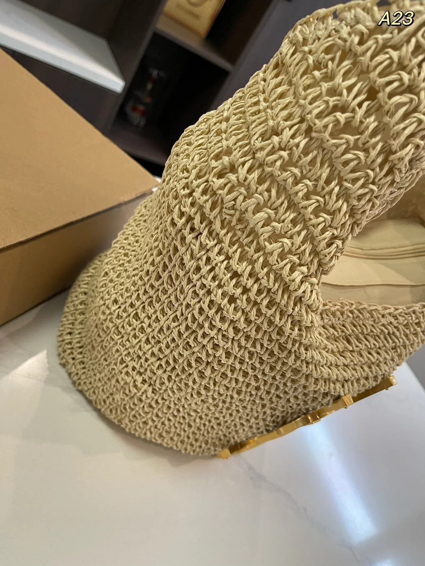 Raffia Woven Shopping Bag