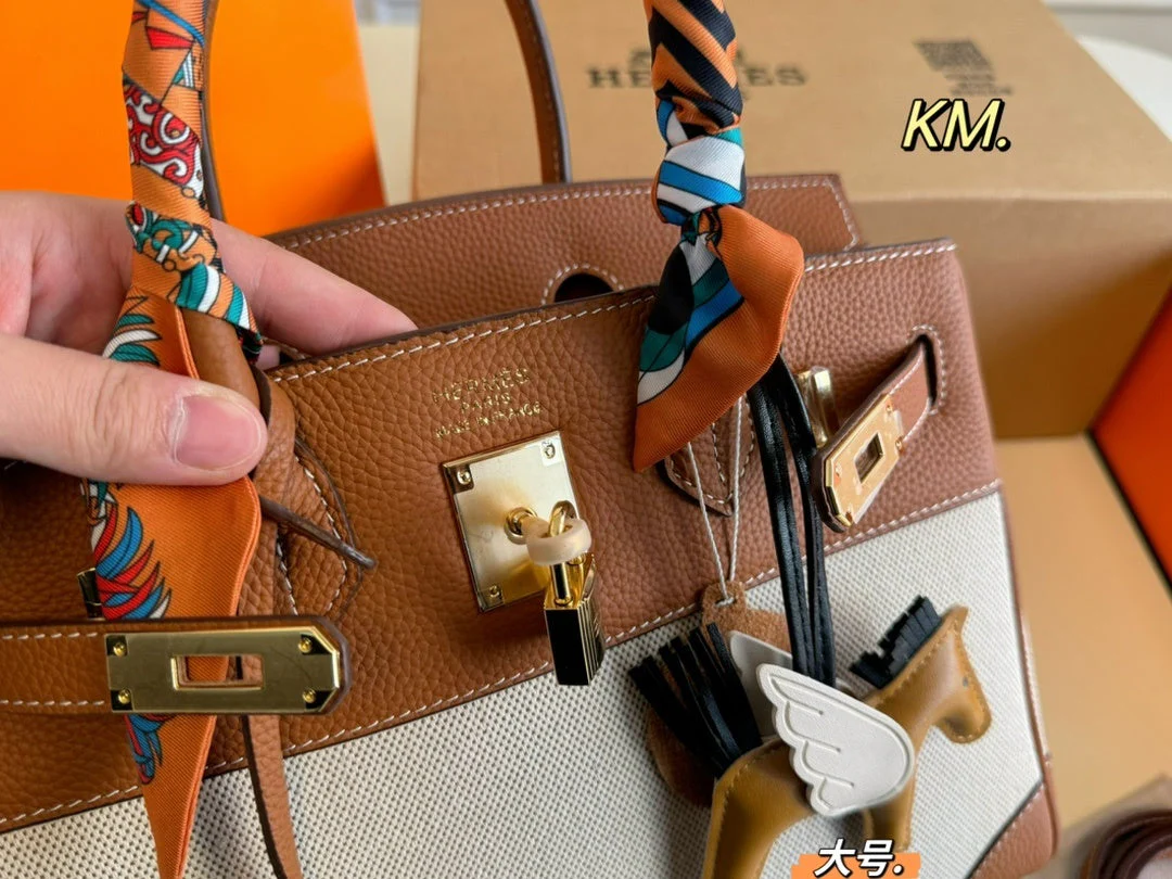 New canvas platinum bag