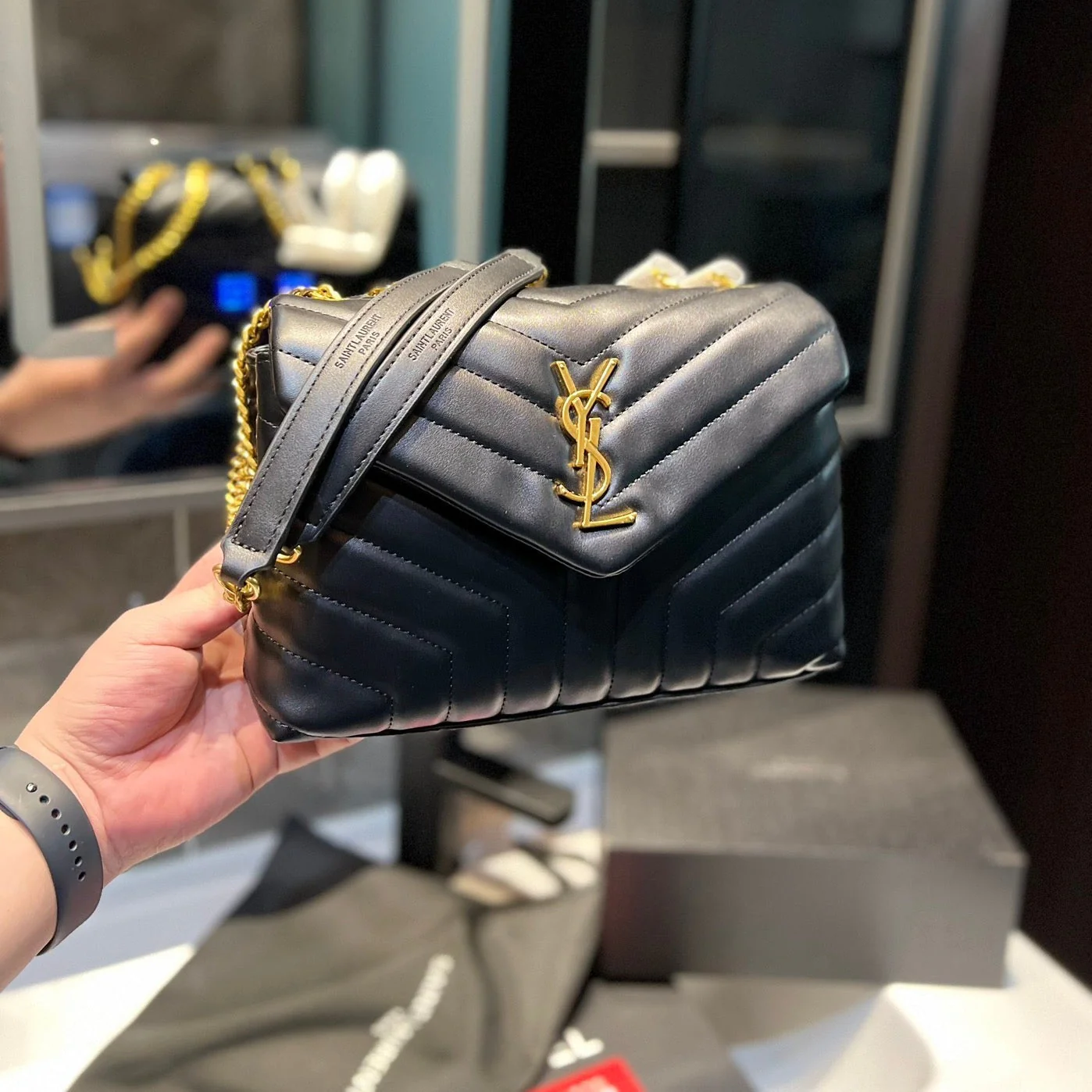 LOULOU small size shoulder bag