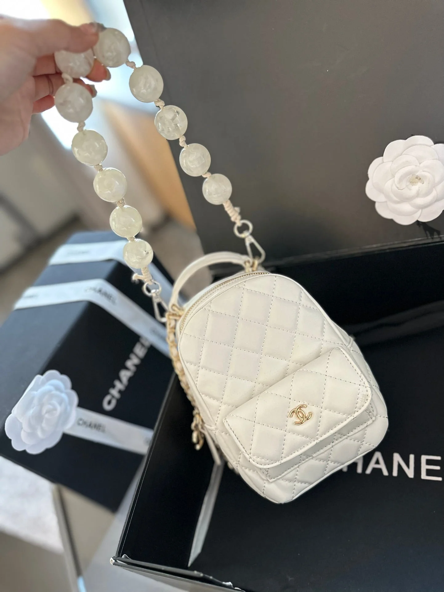 Fashionable mini backpack