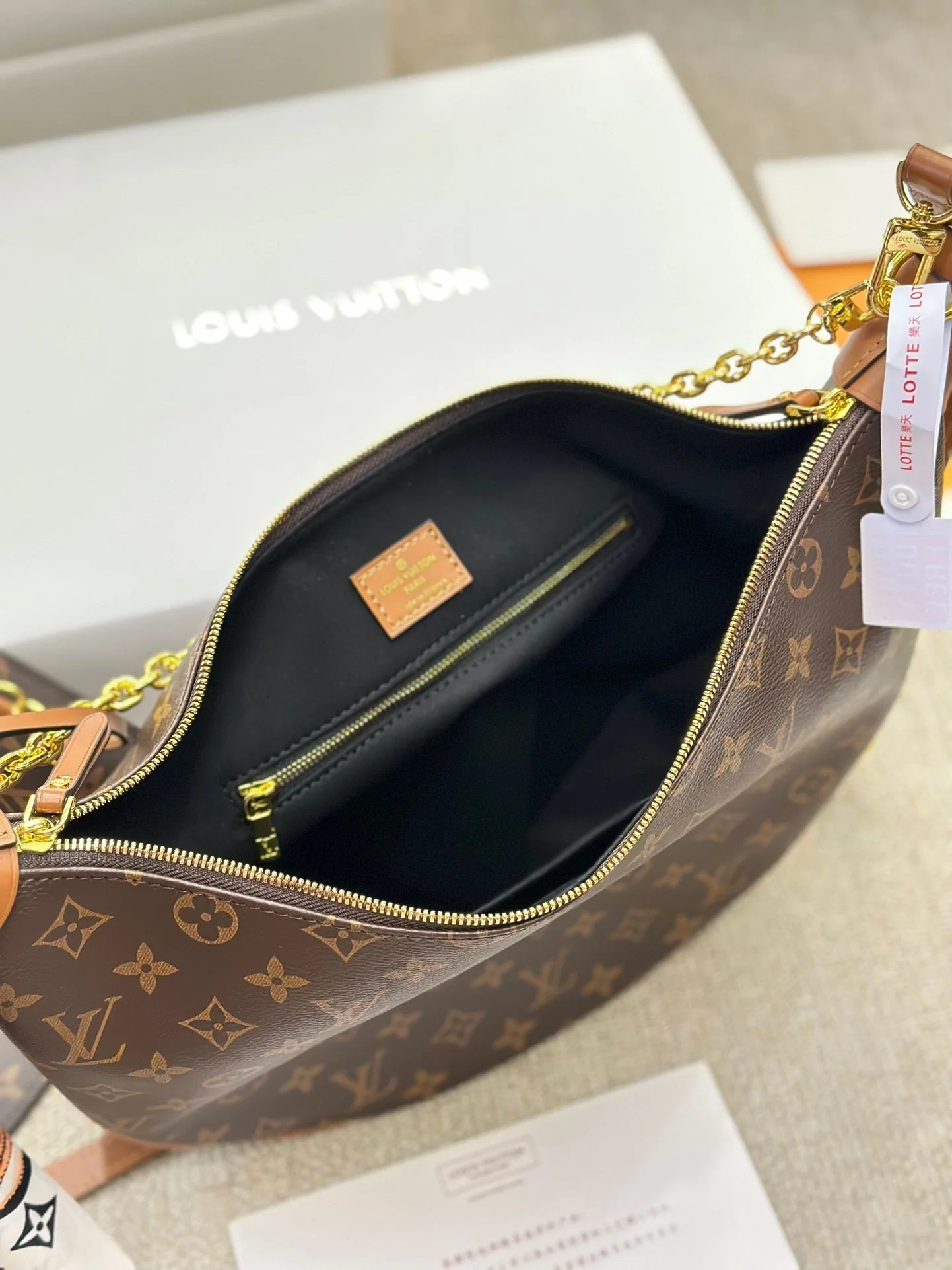 Classic moon hobo bag