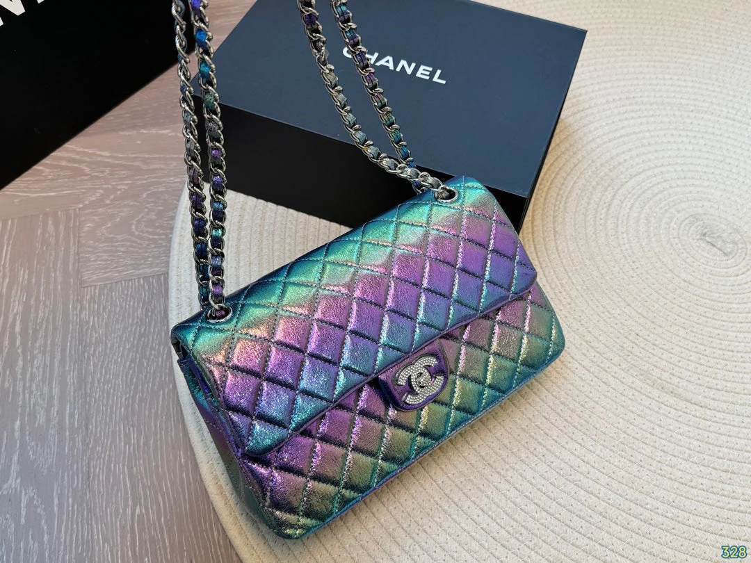 Gradient color casual and versatile handbag