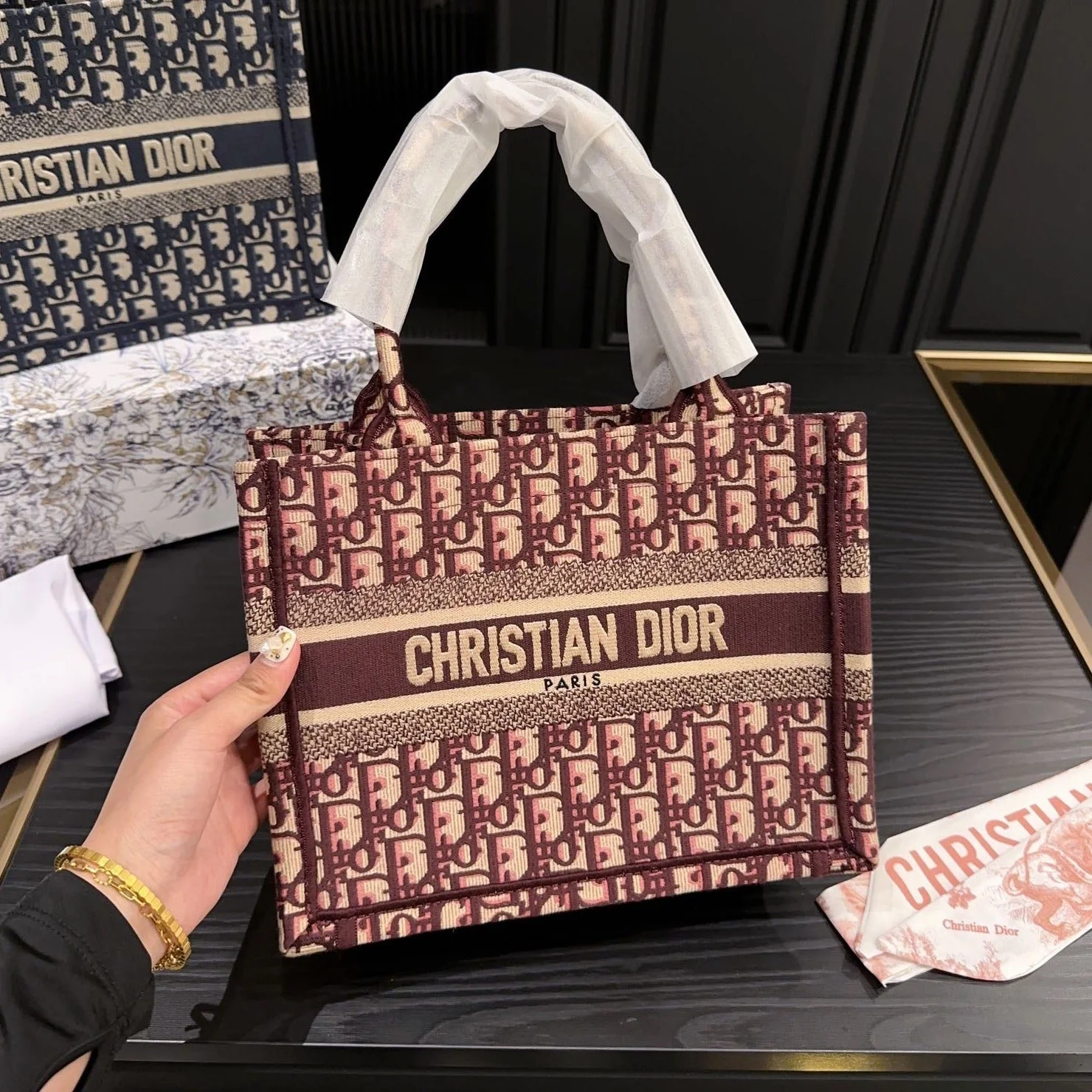 Embroidery Shopping Bag