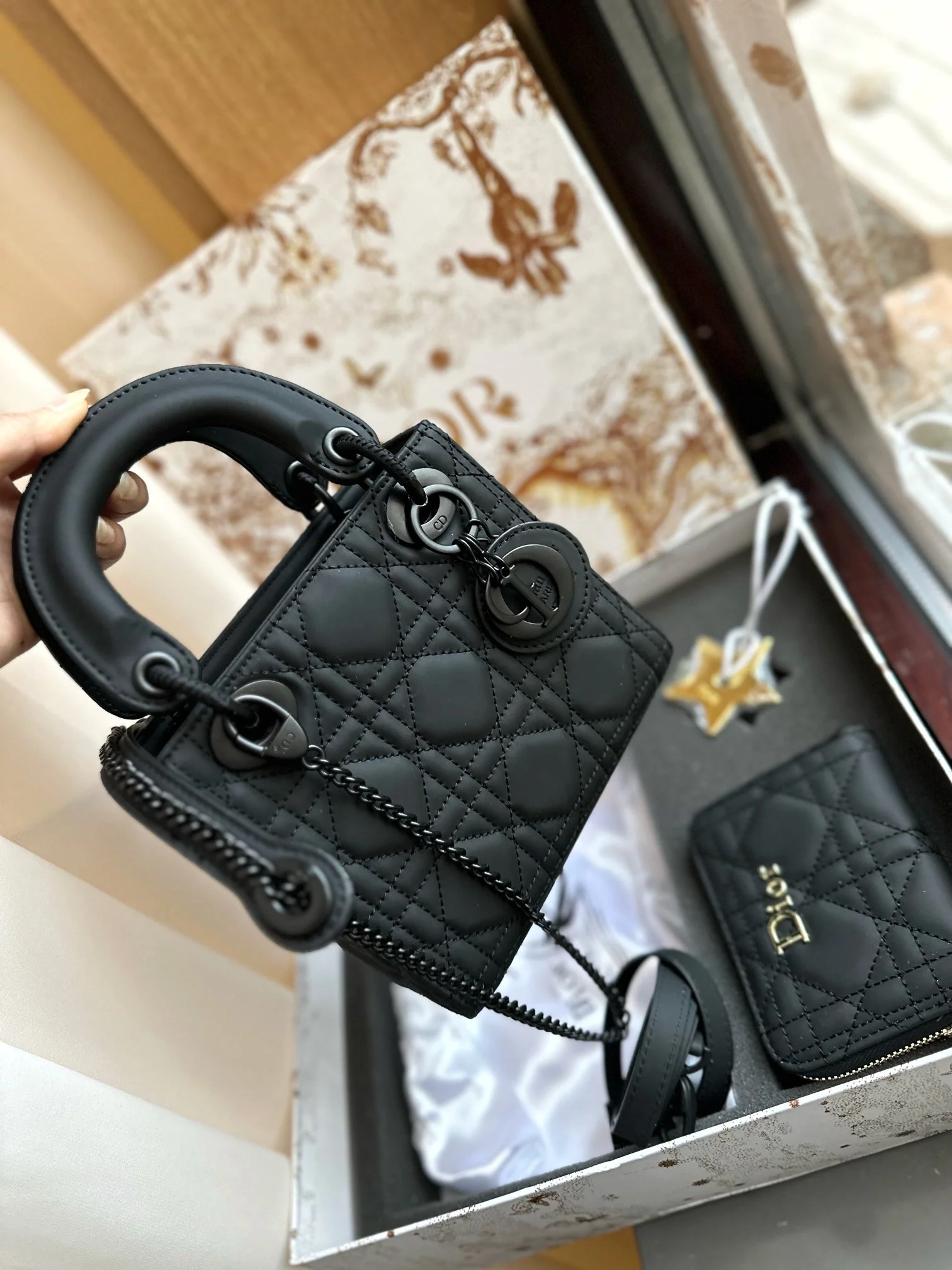 Princess Diana bag set ✅ set box with stars and wallet