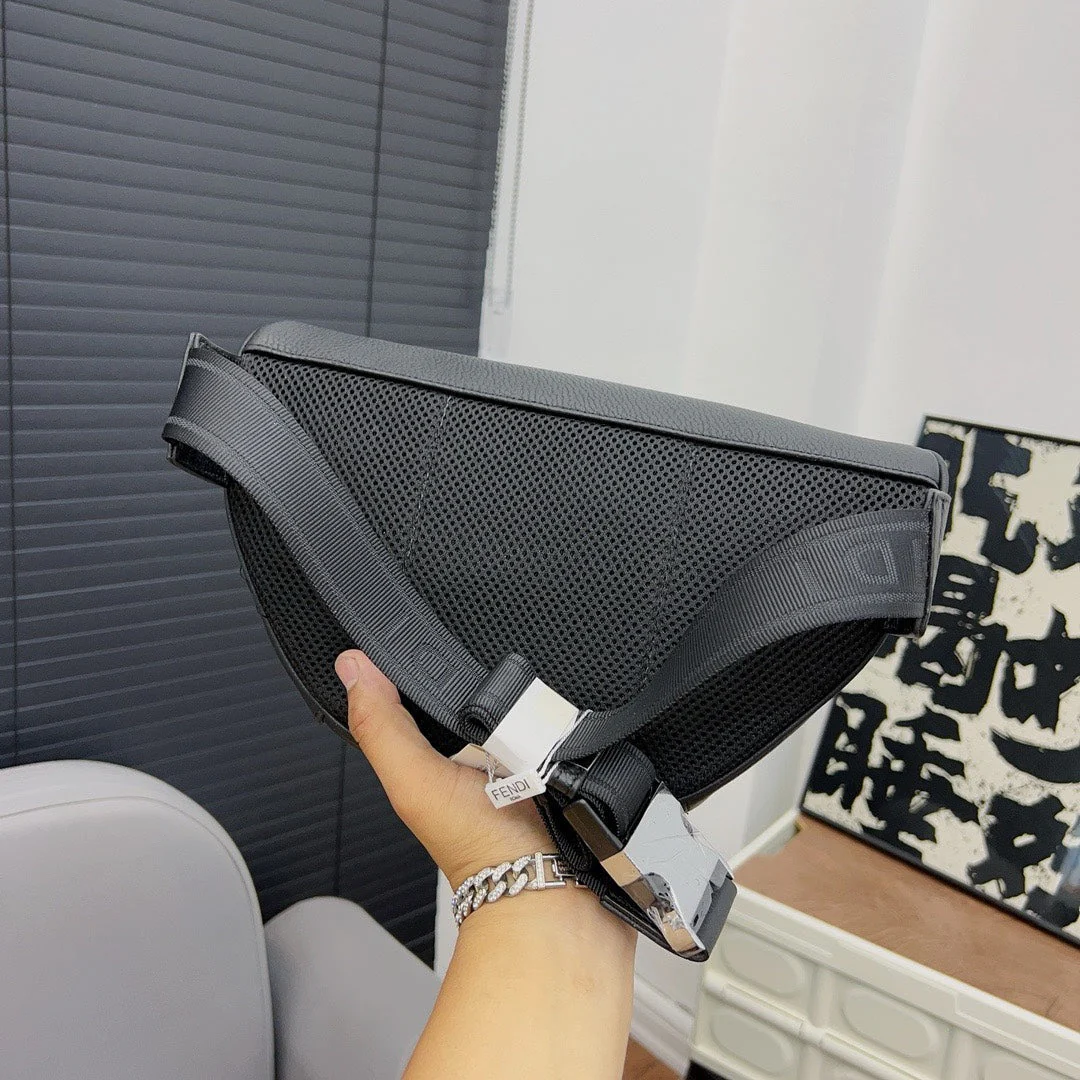 Fashionable classic printed waist bag