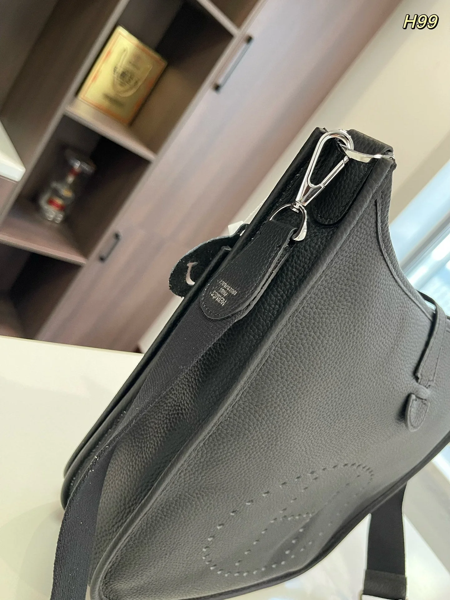 Cowhide Underarm Bag