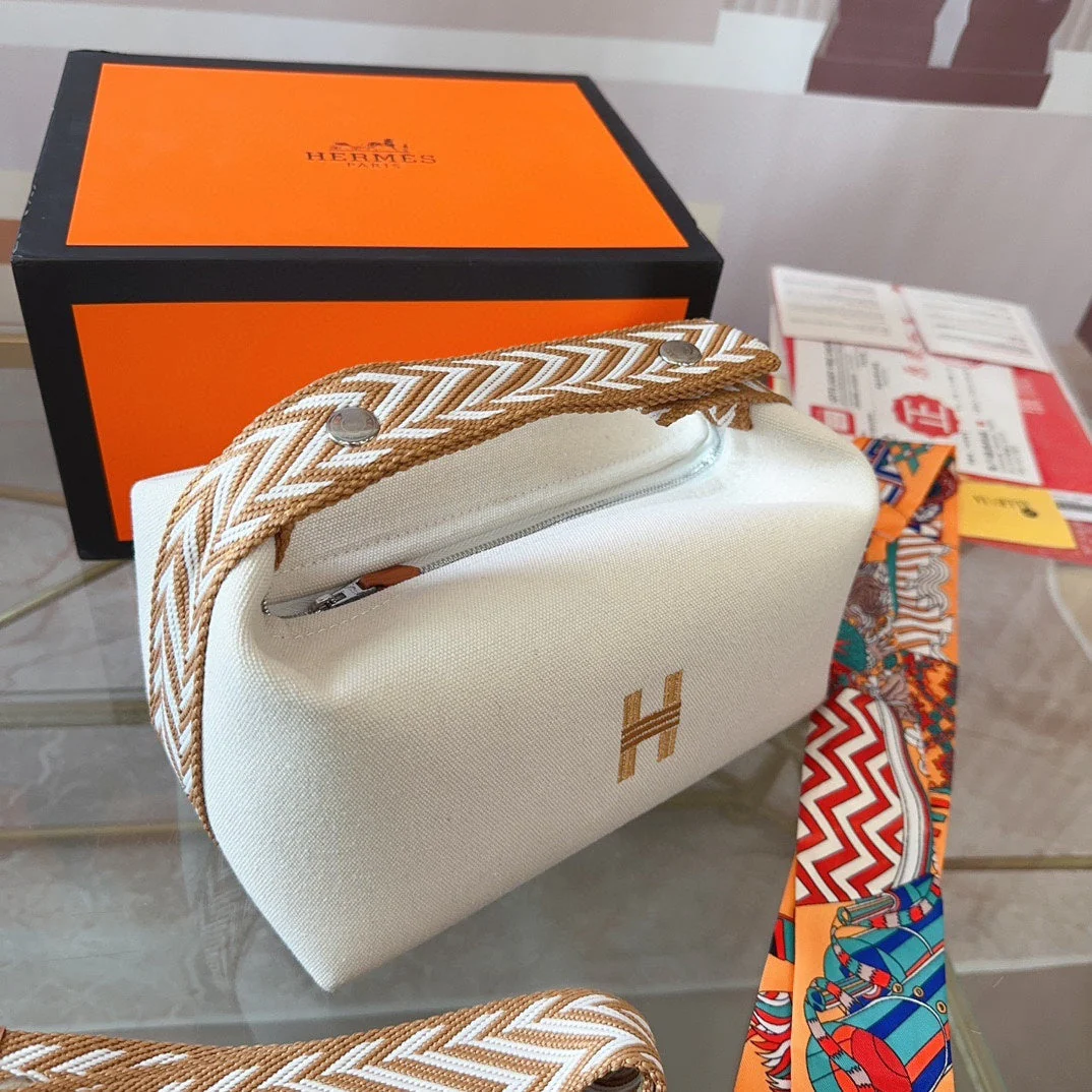 Canvas lunch box bag lunch bag size 24×12×14