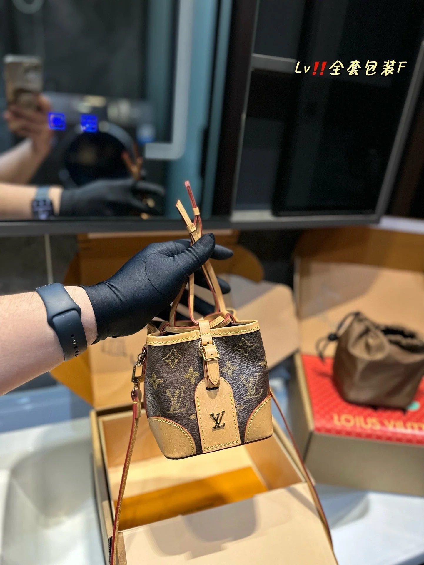 Mini cute bucket bag