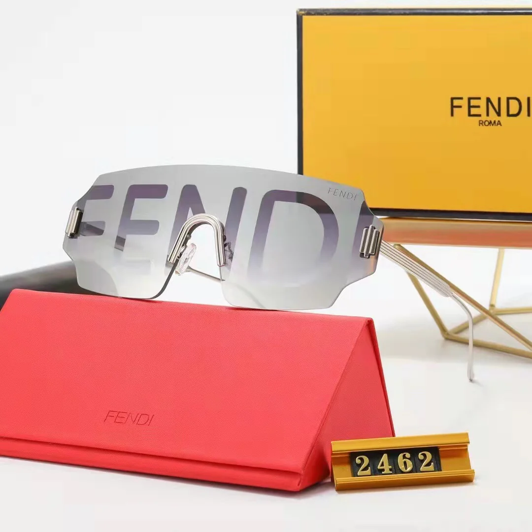 Personalized metal frameless one-piece glasses