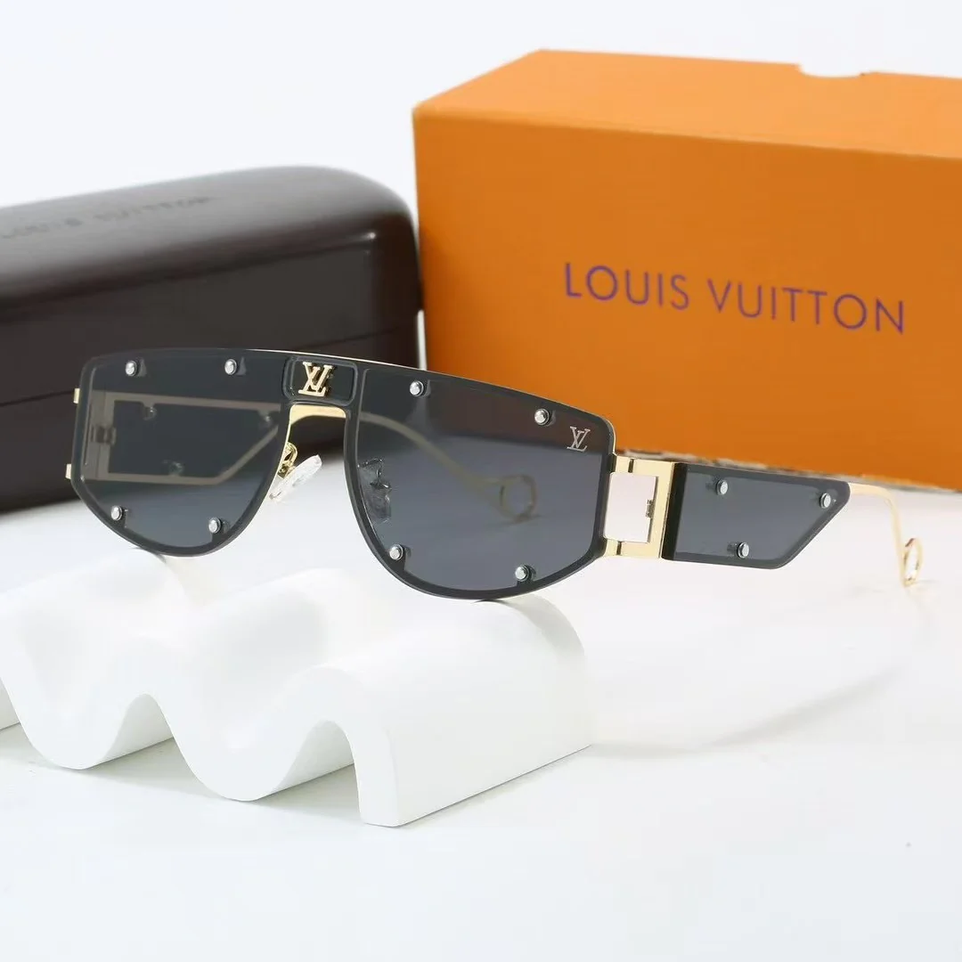 Printed sunglasses rivet square sunglasses