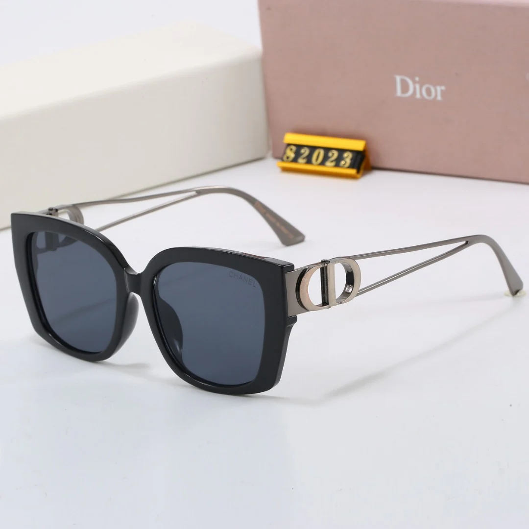 Metal Square Sunglasses