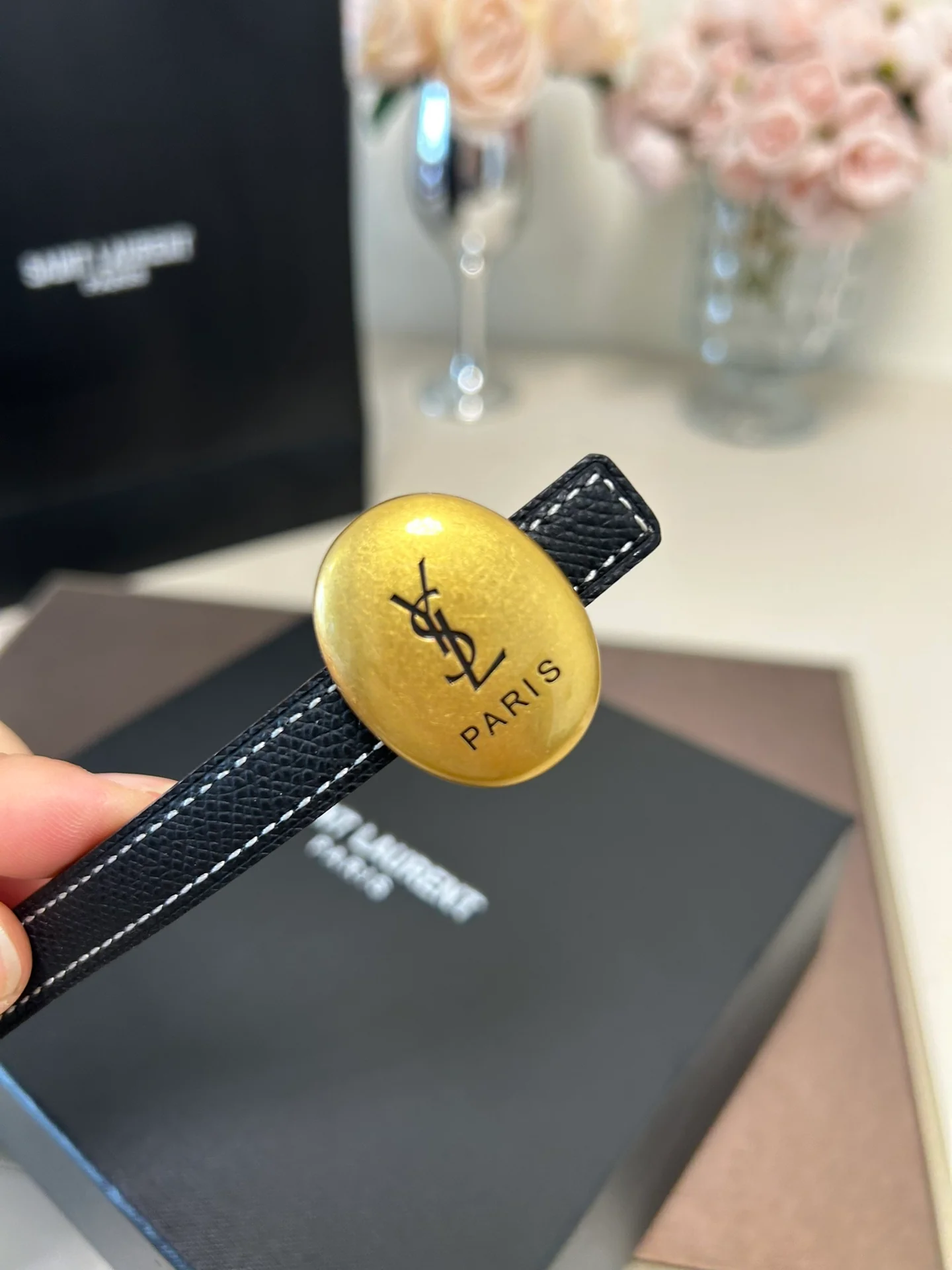 Retro and stylish, versatile belt, width 1.5cm