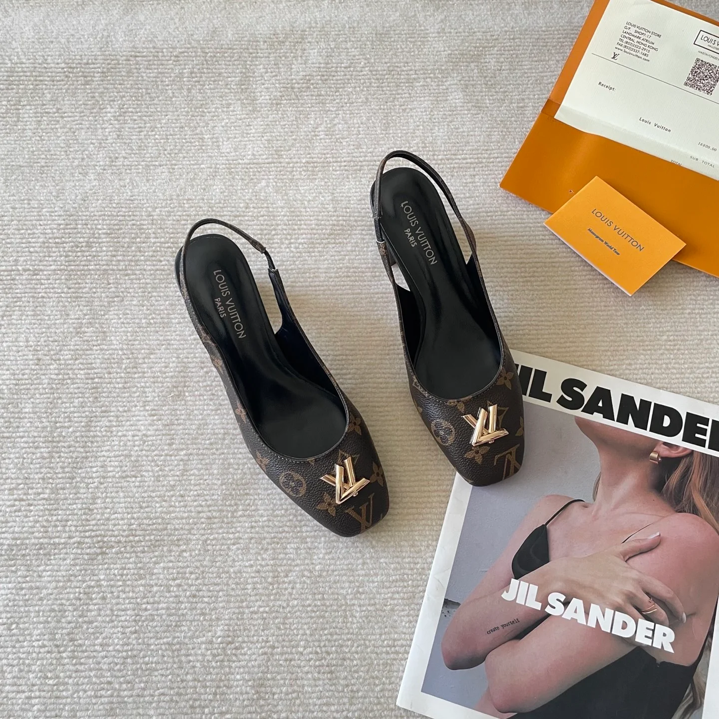 Round-toe thick-heeled sandals, heel height 7.0CM