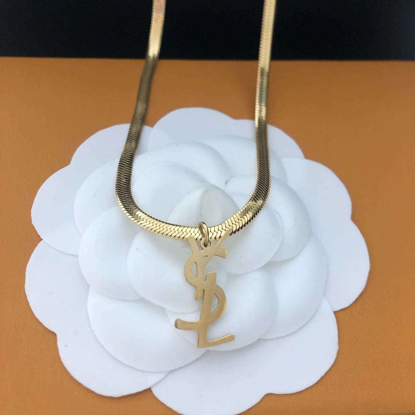 Snake Valley Titanium Steel Necklace