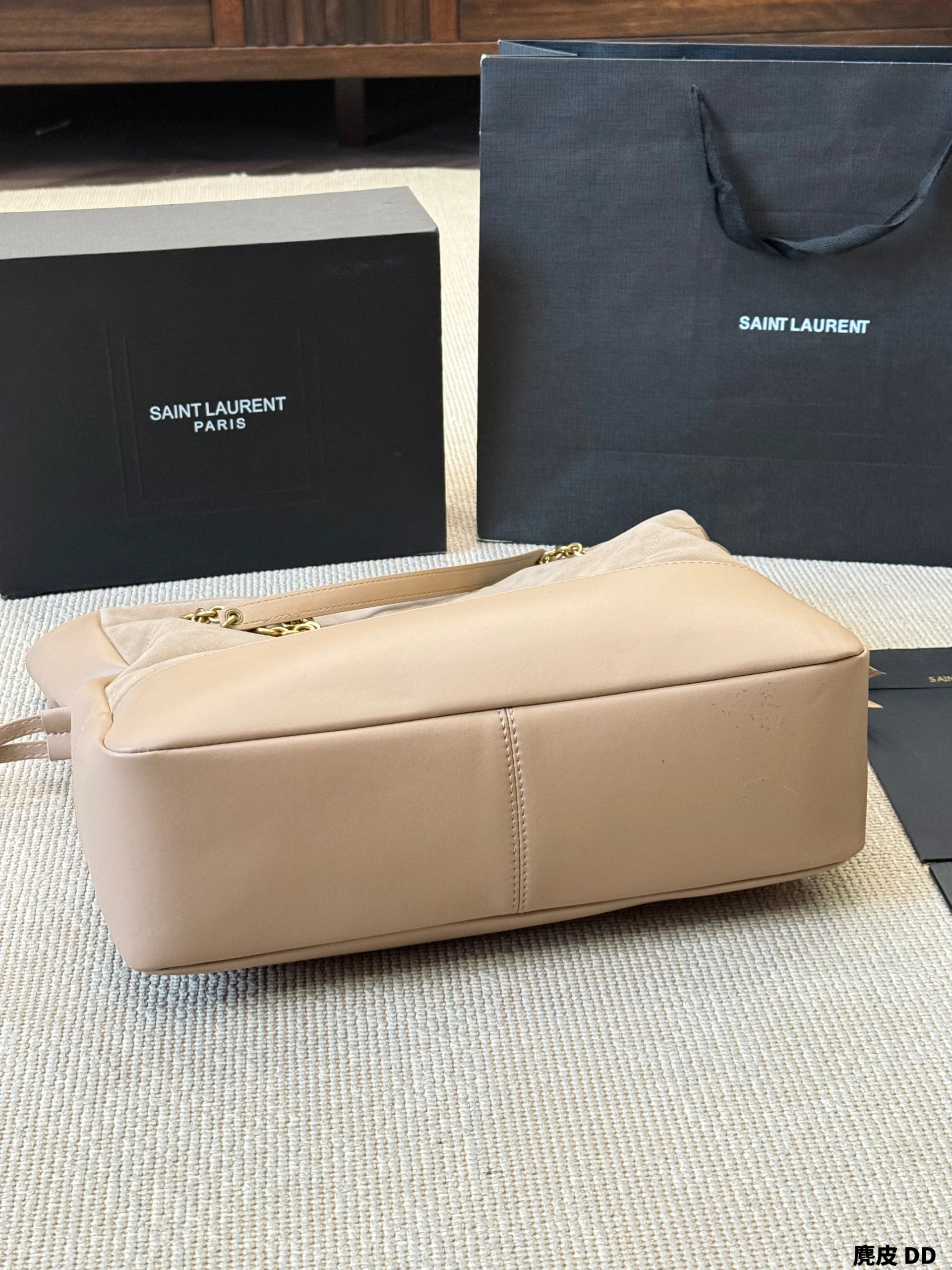 Nappa leather tote bag