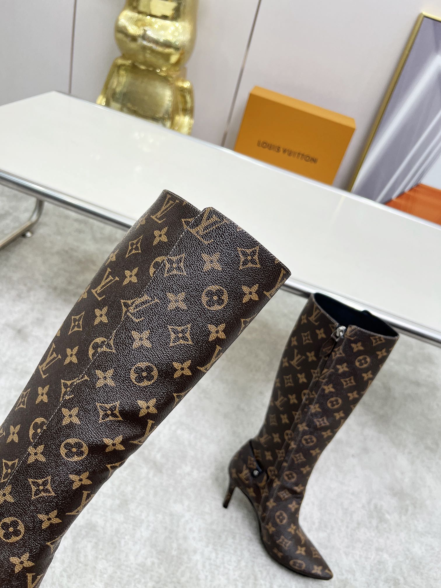 Classic long boots heel height 8.5CM