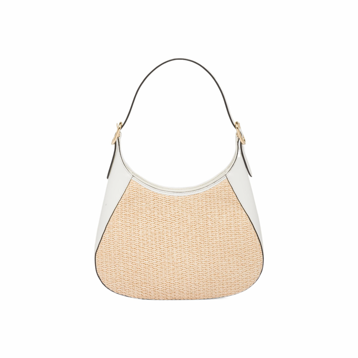 Leather Woven Handbag