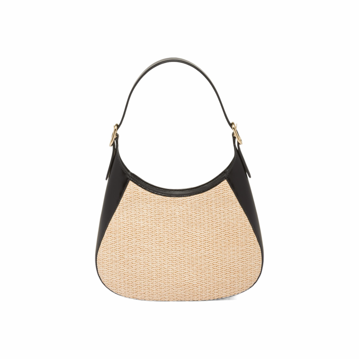 Leather Woven Handbag