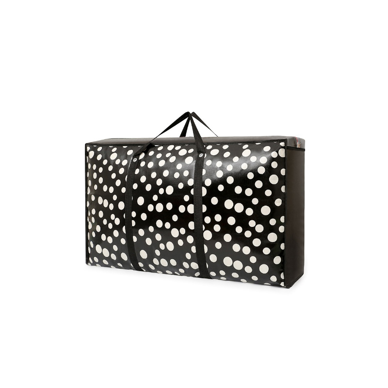 Black White Dot 45 Travel Bag Bags #nigo5977