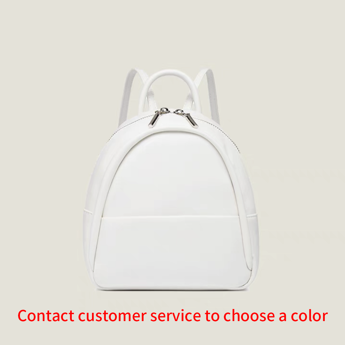 Leather Chain Backpack Bag #nigo21786