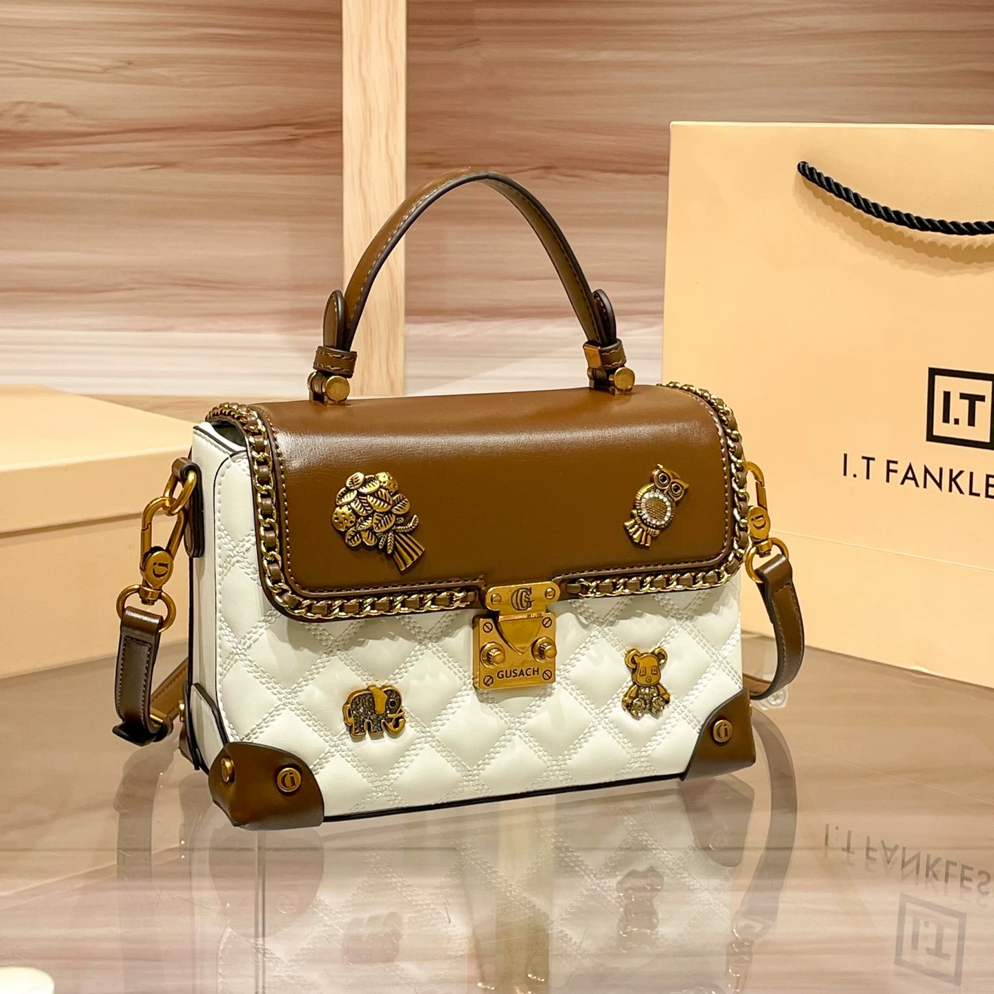 Denim Canvas Carrying Backpack