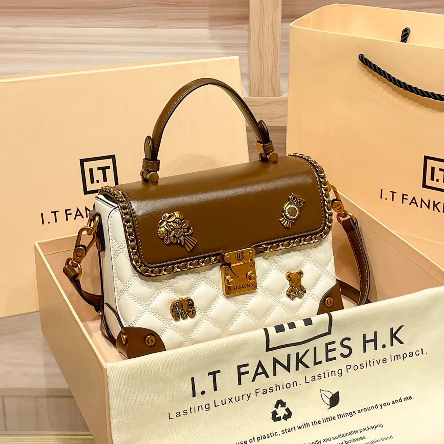 Denim Canvas Carrying Backpack