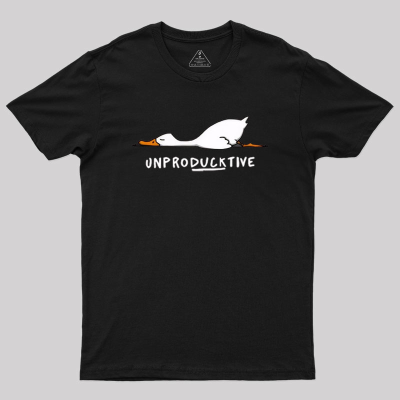 Unproducktive Geek T-Shirt