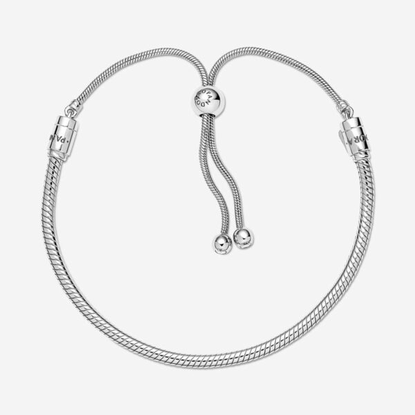 Moments Snake Chain Slider Bracelet