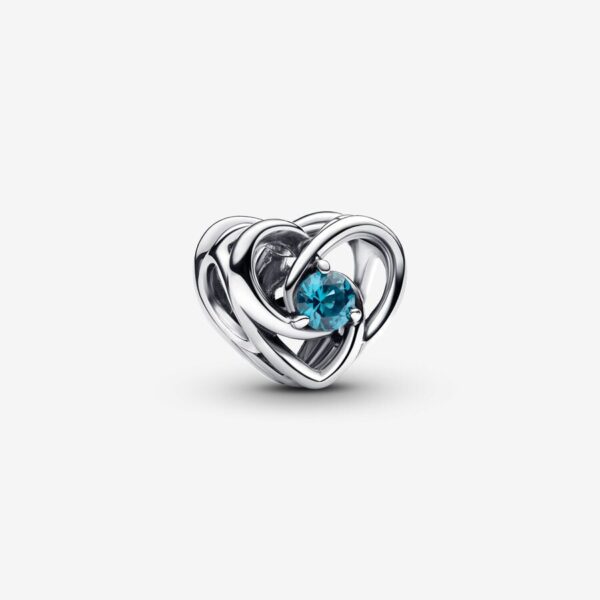 Entwined Heart & Stones Charm