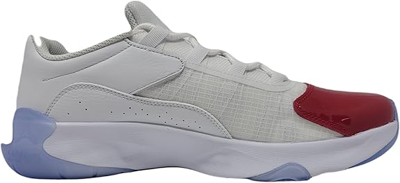 Nike Hombres Air Jordan 11, negro, blanco, rojo (White/Gym Red-Black)