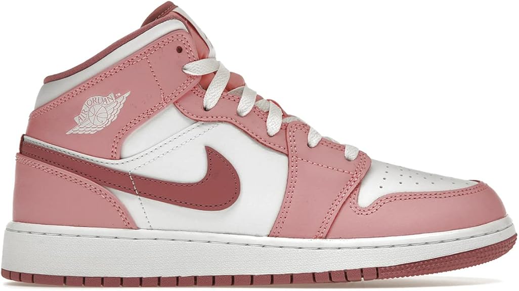 nike Air Jordan 1 Mid GS UNC a Chicago Youth Big Kids FB2212 100