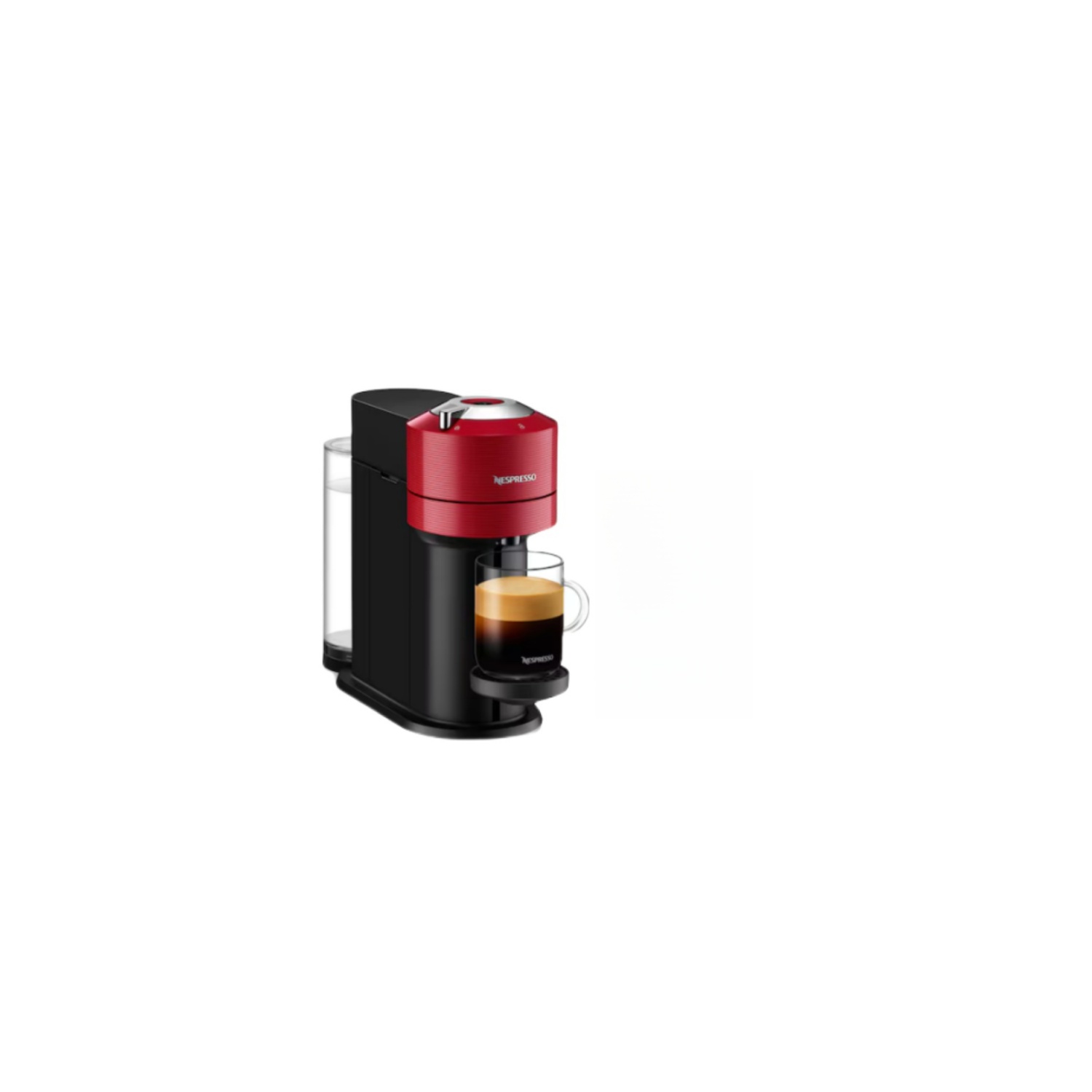 Nespresso VERTUO Next Cherry Red & Aeroccino 4
